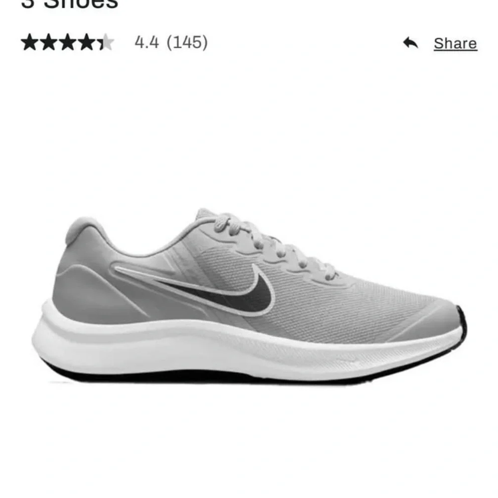 Nike Athletic Shoes in Gray and White - Picture 2 of 4